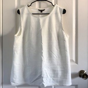 Banana Republic Textured Sleeveless Tank Top - XL